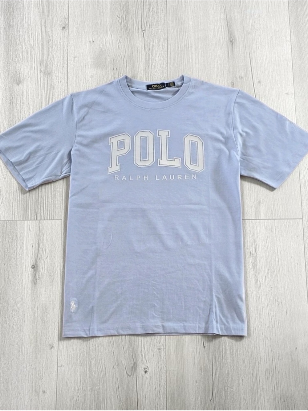 Polo by Ralph Lauren Light Blue Short Sleeve Logo Tee